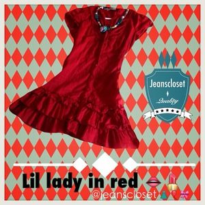 🔴Reserved for mrs feathers 🔴Lil lady in red💄♥👄