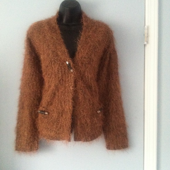 Vintage Jackets & Blazers - ??NWT?? Vintage 80's Shag Cardigan