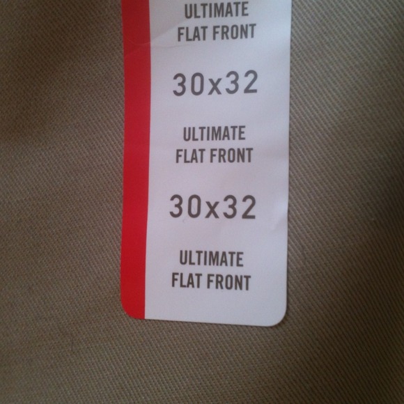 Men's khaki dress pants NEW WITH TAGS!! - Picture 2 of 3