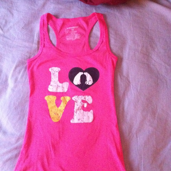 Racer back tank top