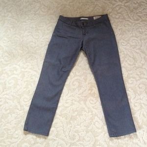 Grey straight leg Gap jeans