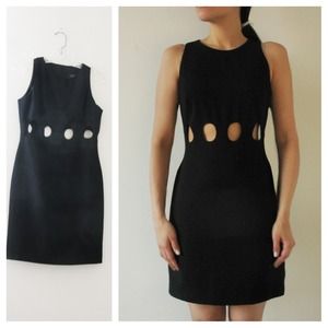 🎉Host pick🎉 Laundry cut out black cocktail dress
