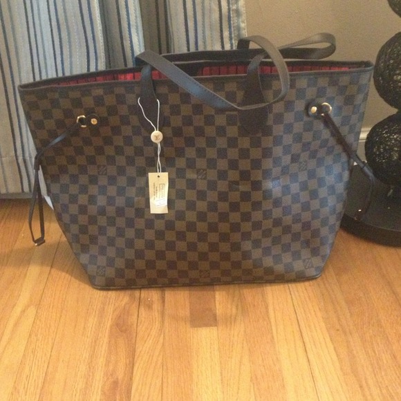 Inspired Louis Vuitton damier neverfull GM