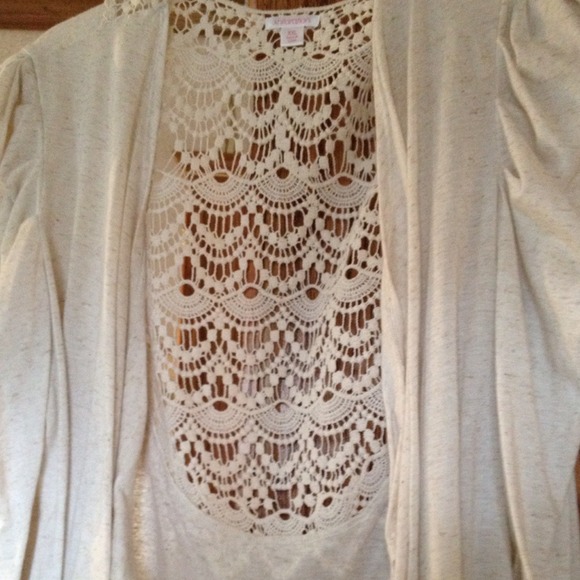 Crochet cover up