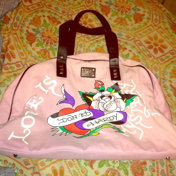 Large Ed Hardy bag