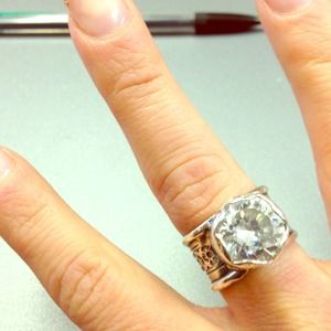 Sterling silver Silpada Designs ring. Size 7.