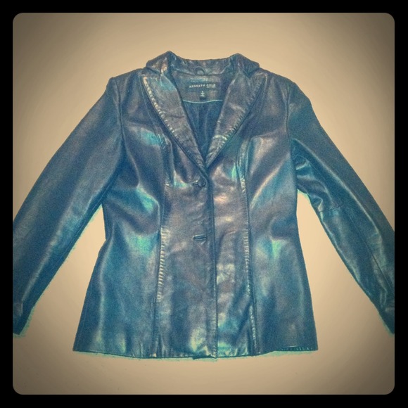 Traded* Kenneth Cole Leather Jacket* Traded