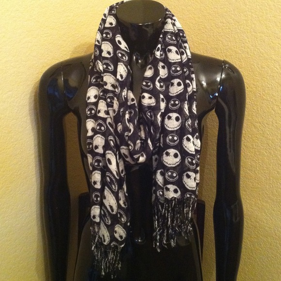 RESERVED"Jack Skelington" Scarf