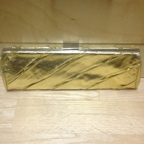 Bundle. Gold sandals, turquoise sandals, clutch