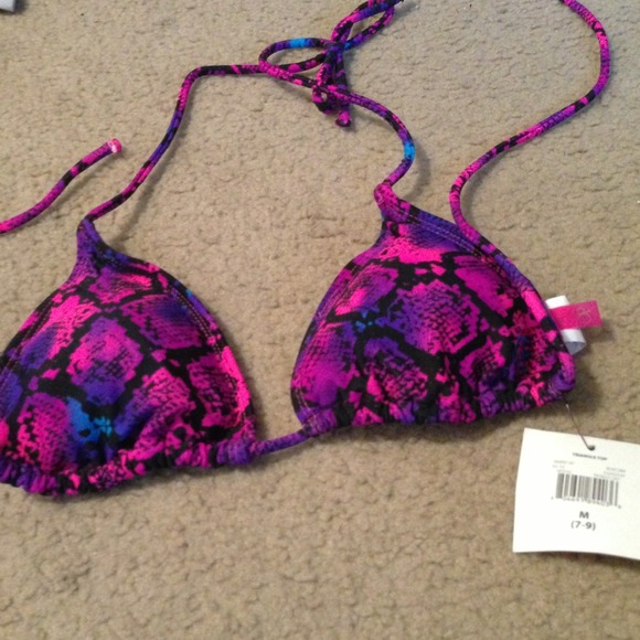Triangle bikini top