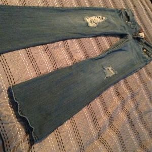 Hydraulic size 0 jeans