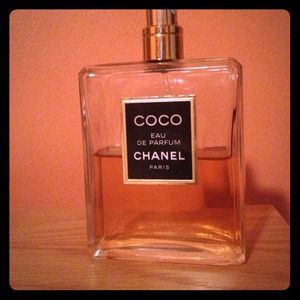 Coco Chanel Parfum half used