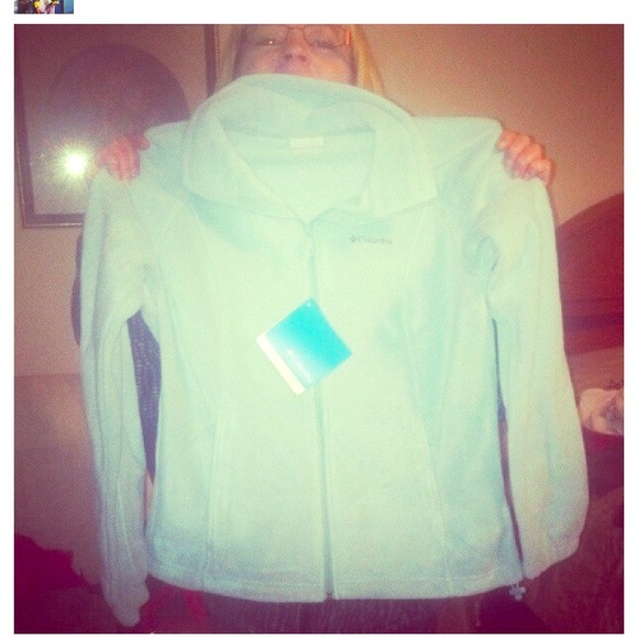 Light blue Columbia jacket