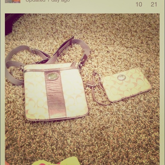 Coach purse and wallet!