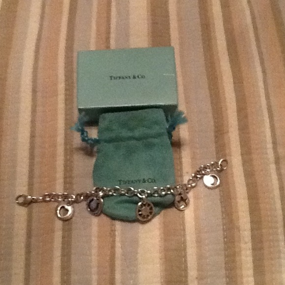 Authentic Tiffany charm bracelet SOLD