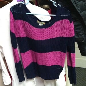 Sweater with stripes