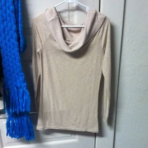 Long sleeve nude shirt