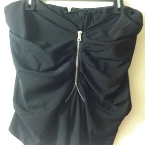 Black dressy tube top
