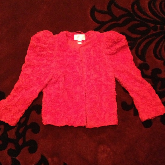 💥SOLD💥H&M Rose Embellished Jacket - Picture 3 of 4