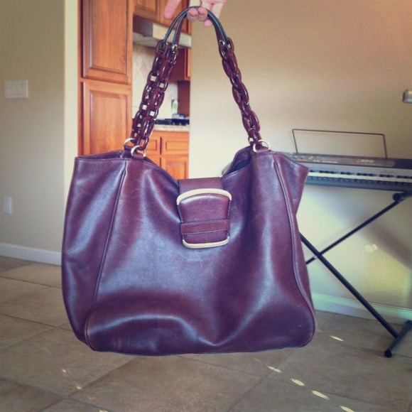 Maroon purse. PRICE REDUCTION