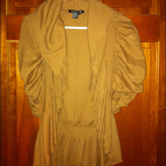 Tracy M Brown Cardigan - Size M