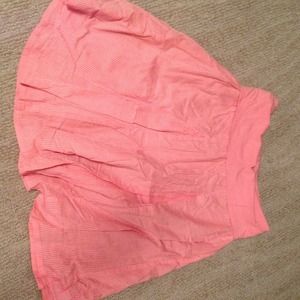 Knee length skirt