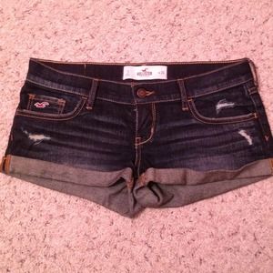 Hollister denim shorts