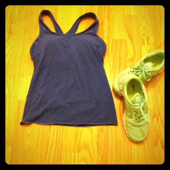 Tops - Blue Exercise Top