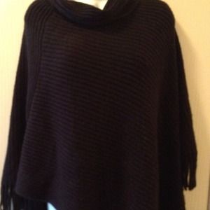 SOLD!!!!Black Pancho
