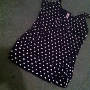 Cute polka dot tank