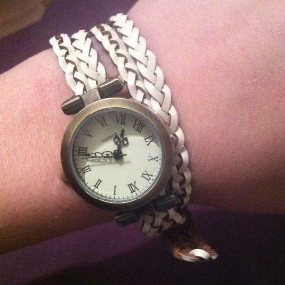 Mod cloth watch! So super cute! - Picture 1 of 2