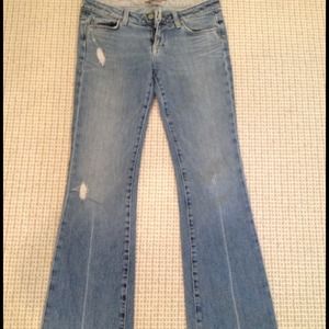 *REDUCED* Paige jeans- slight flare- size 28