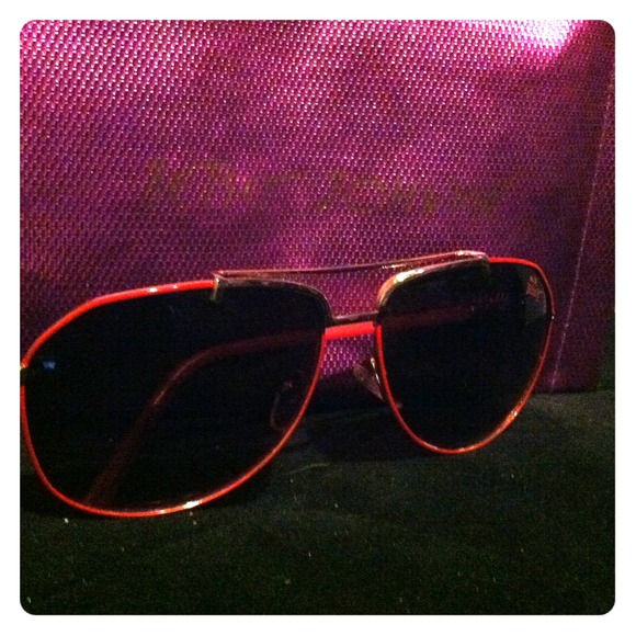 Red Betsey Johnson Sunglasses SOLD