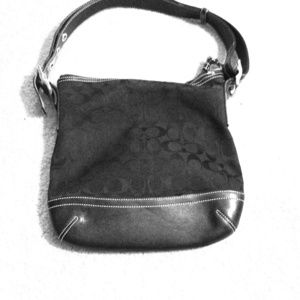 Classic Authentic black Coach purse!