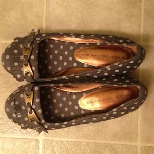 Marc Jacobs polka dot loafer flats