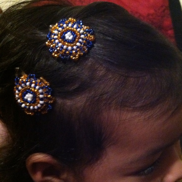 Authentic Native American hair barrettes - Picture 3 of 3