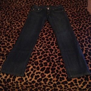 Italian dark wash jeans