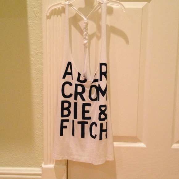 Abercrombie & Fitch open back tank crop top