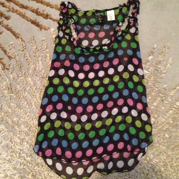 *Reduced*Adorable miss sixty sheer top