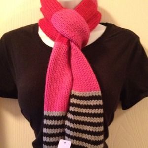 SOLD!!!! Pink, Red, Black, Gray scarf