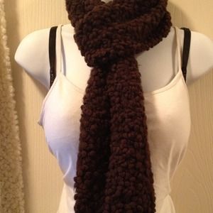 Brown scarf