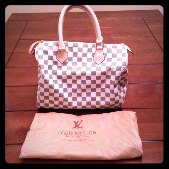 🚫SOLD!🚫 Louis Vuitton Speedy 30 Damier Azul