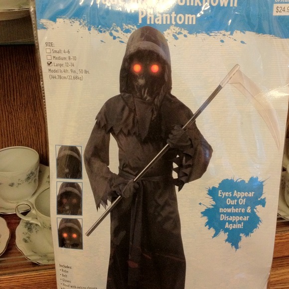 😱 light up eyes phantom costume 😱ON HOLD 9/18