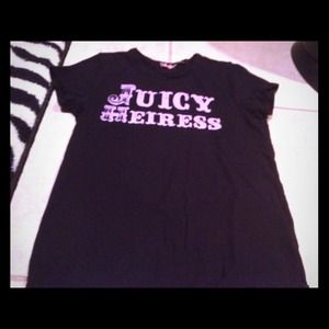 Juicy Couture top size large and pullover