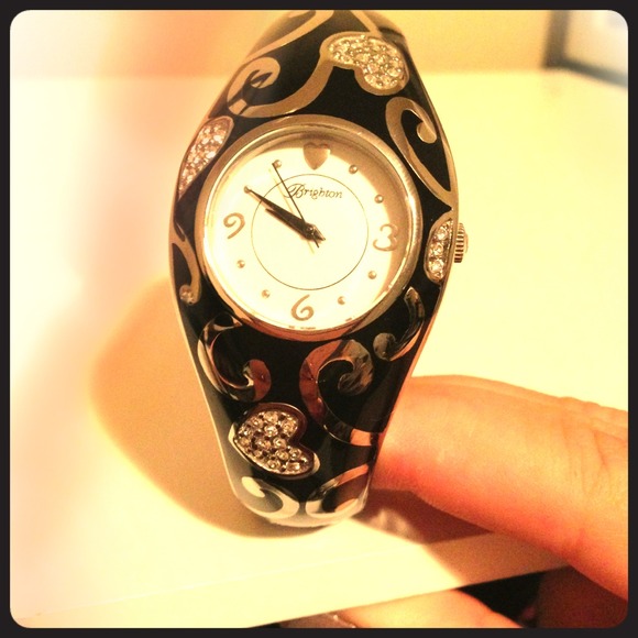 Reserved Brighton bangle watch and buckle ring