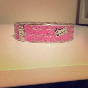 Coach bangle bracelet