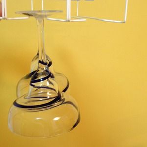 Two Glass Racks - Hang Your Best Wine/Margarita