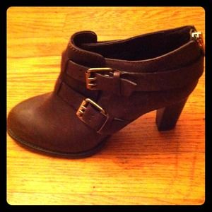 J. Crew Boots - REDUCED: New J.Crew brown leather booties J. Crew Boots - REDUCED: New J.Crew brown leather booties