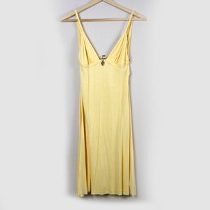 Armani exchange yellow sun dress