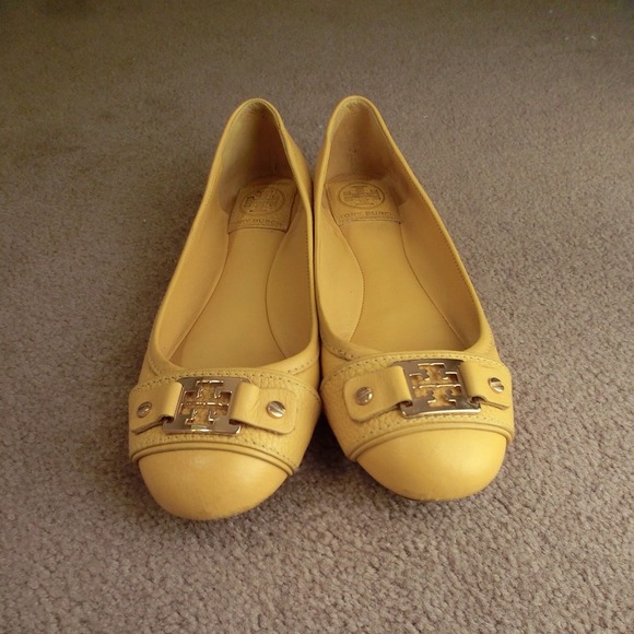 🎀sold🎀Tory Burch leather flats - Picture 2 of 4
